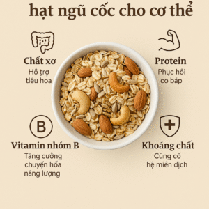 Khám Phá Bí Quyết Ăn Sáng Đầy Dinh Dưỡng Với Hạt Ngũ Cốc Dinh Dưỡng Ăn Sáng